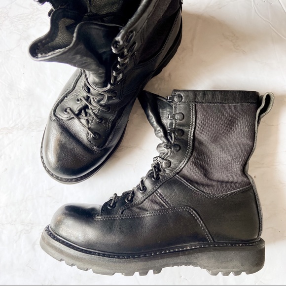 Bates Other - Bates Gore-Tex Military Combat Leather Canvas Boots Vibram